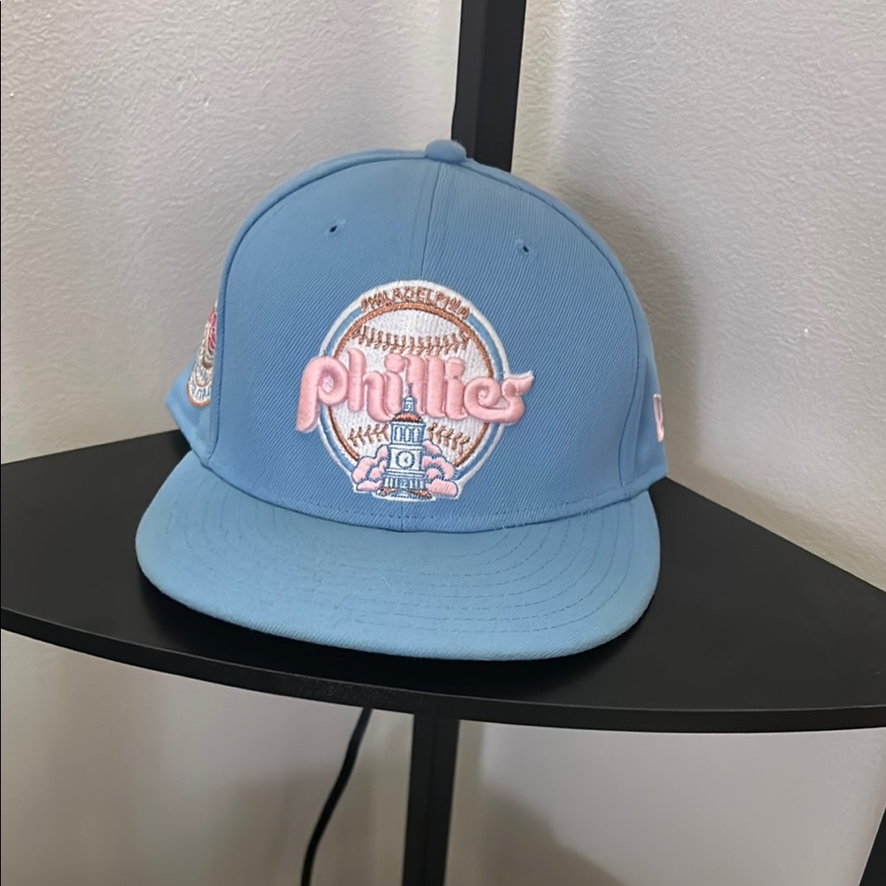 Phillies Blue and Pink Baseball Cap